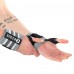 Бинти кистьові для жиму STRONG WRIST WRAPS EZOUS C-05 2шт фіолетовий-чорний