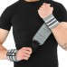 Бинти кистьові для жиму STRONG WRIST WRAPS EZOUS C-05 2шт фіолетовий-чорний