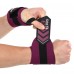 Бинти кистьові для жиму STRONG WRIST WRAPS EZOUS C-07 2шт чорний-фіолетовий