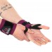 Бинти кистьові для жиму STRONG WRIST WRAPS EZOUS C-07 2шт чорний-фіолетовий