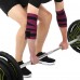 Бинти кистьові для жиму STRONG WRIST WRAPS EZOUS C-07 2шт чорний-фіолетовий