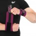 Бинти кистьові для жиму STRONG WRIST WRAPS EZOUS C-07 2шт чорний-фіолетовий