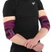 Бинти кистьові для жиму STRONG WRIST WRAPS EZOUS C-07 2шт чорний-фіолетовий