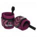 Бинти кистьові для жиму STRONG WRIST WRAPS EZOUS C-07 2шт чорний-фіолетовий
