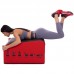 Бокс пліометричний тумба для кросфіту Пліобокс Plyo box Zelart FI-3632 1шт 76-76-36/46см червоний-чорний