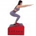 Бокс пліометричний тумба для кросфіту Пліобокс Plyo box Zelart FI-3632 1шт 76-76-36/46см червоний-чорний
