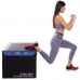 Бокс пліометричний тумба для кросфіту Пліобокс Plyo box Zelart FI-3633 1шт 75-61-51см чорний