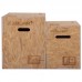 Бокс пліометричний тумба для кросфіту Пліобокс Wood Plyo box Zelart FI-3636-2 1шт 70см світло-коричневий