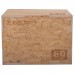 Бокс пліометричний тумба для кросфіту Пліобокс Wood Plyo box Zelart FI-3636-2 1шт 70см світло-коричневий
