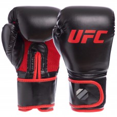 Боксерські рукавиці UFC Myau Thai Style UHK-69673 12 унцій чорний