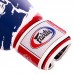 Боксерські рукавиці шкіряні FAIRTEX BGV1-THAI THAI PRINT 10-14унцій білий-синій-червоний