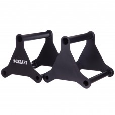 Бруси мобільні паралети упори для віджимань Zelart PUSH-UP BAR TA-2276 2шт 37х33х33см чорний
