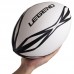 Мяч для регби резиновый LEGEND FB-3299 №3 белый-черный