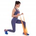 Лента эластичная для фитнеса и йоги Zelart FI-6306-1_2 цвета в ассортименте