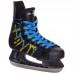 Коньки хоккейные Zelart Z-0886 размер 37-46 черный-синий-желтый