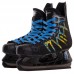 Коньки хоккейные Zelart Z-0886 размер 37-46 черный-синий-желтый
