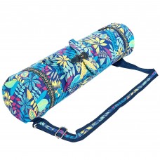 Сумка для йога килимка FODOKO Yoga bag SP-Sport FI-6972-2 темно-синій-блакитний