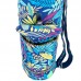 Сумка для йога килимка FODOKO Yoga bag SP-Sport FI-6972-2 темно-синій-блакитний