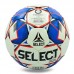 М'яч для футзалу SELECT MIMAS ST-8148 №4 білий-синій