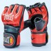 Перчатки для смешанных единоборств MMA EVERLAST P00001214 EVERSTRIKE M-L красный-черный