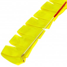 Стрічка для художньої гімнастики з паличкою Lingo C-3249 3,3м кольори в асортименті
