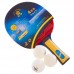 Набір для настільного тенісу GIANT DRAGON 4* MT-6541 1 ракетка 2 м'яча чохол