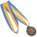 Медаль спортивная с лентой FAME SP-Sport C-3164 золото, серебро, бронза