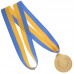 Медаль спортивная с лентой CELEBRITY SP-Sport C-3167 золото, серебро, бронза