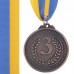 Медаль спортивна зі стрічкою CELEBRITY SP-Sport C-3167 золото, срібло, бронза