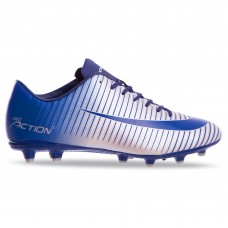 Бутси футбольні Pro Action VL17778-TPU-40-45-NGR розмір 40-45 темно-синій-сірий