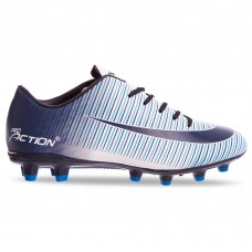 Бутси футбольні Pro Action VL17562-TPU-35-40-WNB розмір 35-40 білий-темно-синій-синій