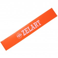 Резинка для фитнеса LOOP BANDS Zelart FI-6220-3 S оранжевый