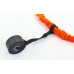 Тренувальна система для ніг з кріпленням Record ANKLE STRAP FI-6555 чорний-помаранчевий