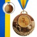 Медаль спортивна зі стрічкою SP-Sport AIM Мотоперегони C-4846-0035 золото, срібло, бронза