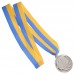 Медаль спортивна зі стрічкою FAME SP-Sport C-3173 золото, срібло, бронза