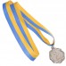 Медаль спортивна зі стрічкою кольорова FLIE SP-Sport C-3175 золото, срібло, бронза
