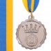 Медаль спортивна зі стрічкою KING SP-Sport C-3178 золото, срібло, бронза