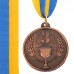 Медаль спортивна зі стрічкою BOWL SP-Sport C-3180 золото, срібло, бронза
