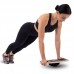 Диск балансувальний балансборд дерев'яний WOOD BALANCE BOARD Zelart FI-4013 39,5 см чорний