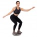 Диск балансувальний балансборд дерев'яний WOOD BALANCE BOARD Zelart FI-4013 39,5 см чорний