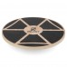 Диск балансувальний балансборд дерев'яний WOOD BALANCE BOARD Zelart FI-9665 39x7,5см чорний
