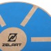 Диск балансувальний балансборд дерев'яний WOOD BALANCE BOARD Zelart FI-9666 39x7,5см синій