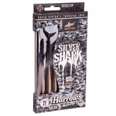 Дротики для гри в дартс циліндричні Harrows SILVER SHARK B623-21 21гр 3шт