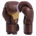 Перчатки боксерские кожаные HAYABUSA KANPEKI VL-5779 10-12 унций коричневый