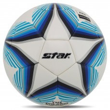 М'яч футбольний STAR THE POLARIS 2000 FIFA SB235FTB №5 PU білий-блакитний