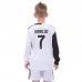 Форма футбольная детская SP-Sport JUVENTUS RONALDO 7 домашняя 2020 CO-1678 рост 110-165 см белый-черный