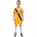 Форма футбольная детская SP-Sport BARCELONA MESSI 10 гостевая 2020 CO-1070 рост 116-165 см желтый