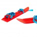 Лыжи детские SP-Sport C-4674 гном красный-голубой