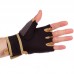 Перчатки-бинты внутренние гелевые для бокса и единоборств EVERLAST P00000739 EverGel S-M серый-желтый