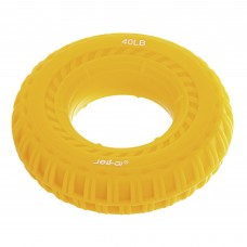 Еспандер кистьовий кільце JELLO JLA470-40LB 1шт ø8см навантаження 18кг жовтий